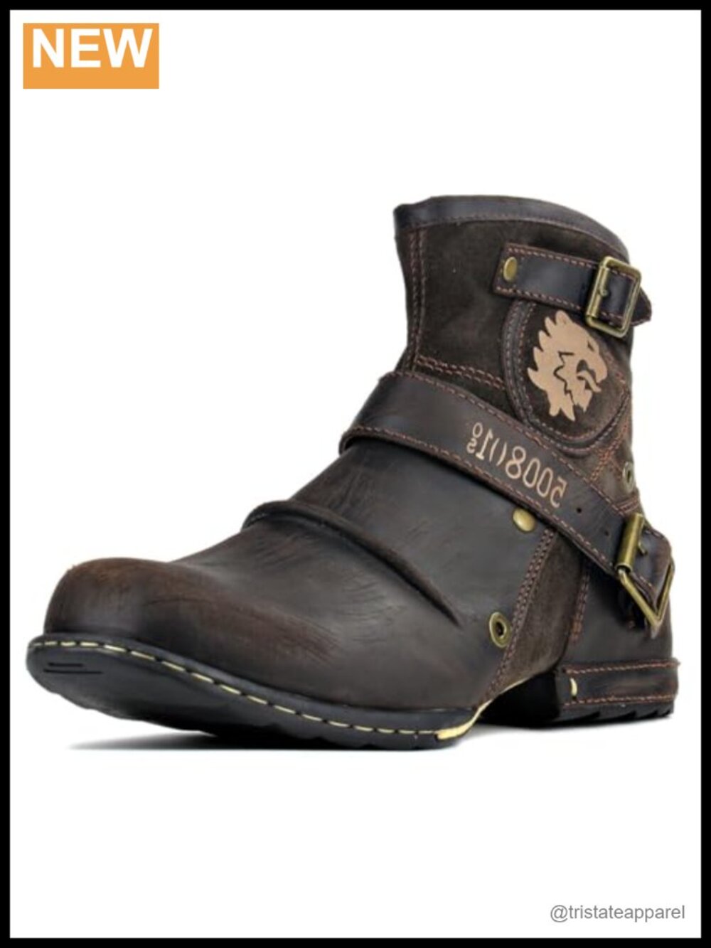 Handcrafted Leather Chukka Boots Moto Biker Ankle Boots